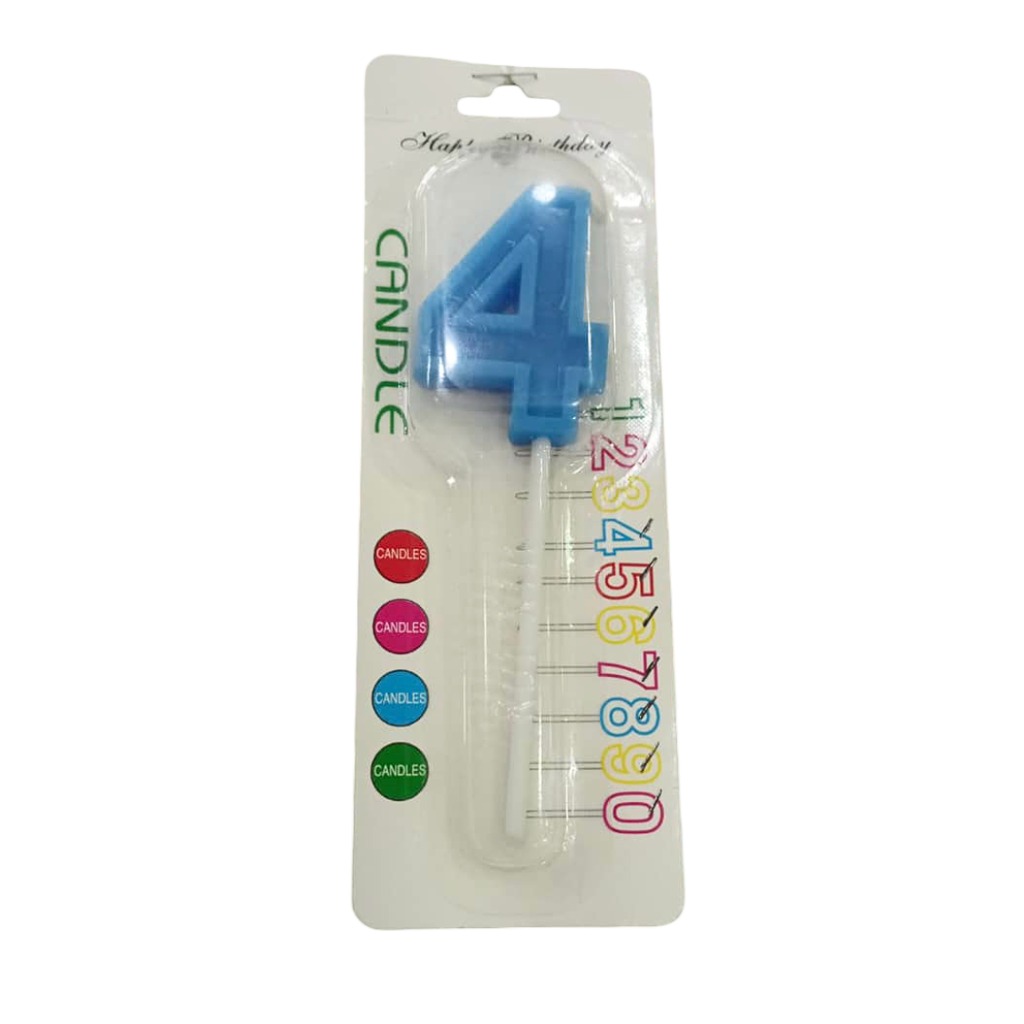 VELAS DE NUMEROS CON PALITO