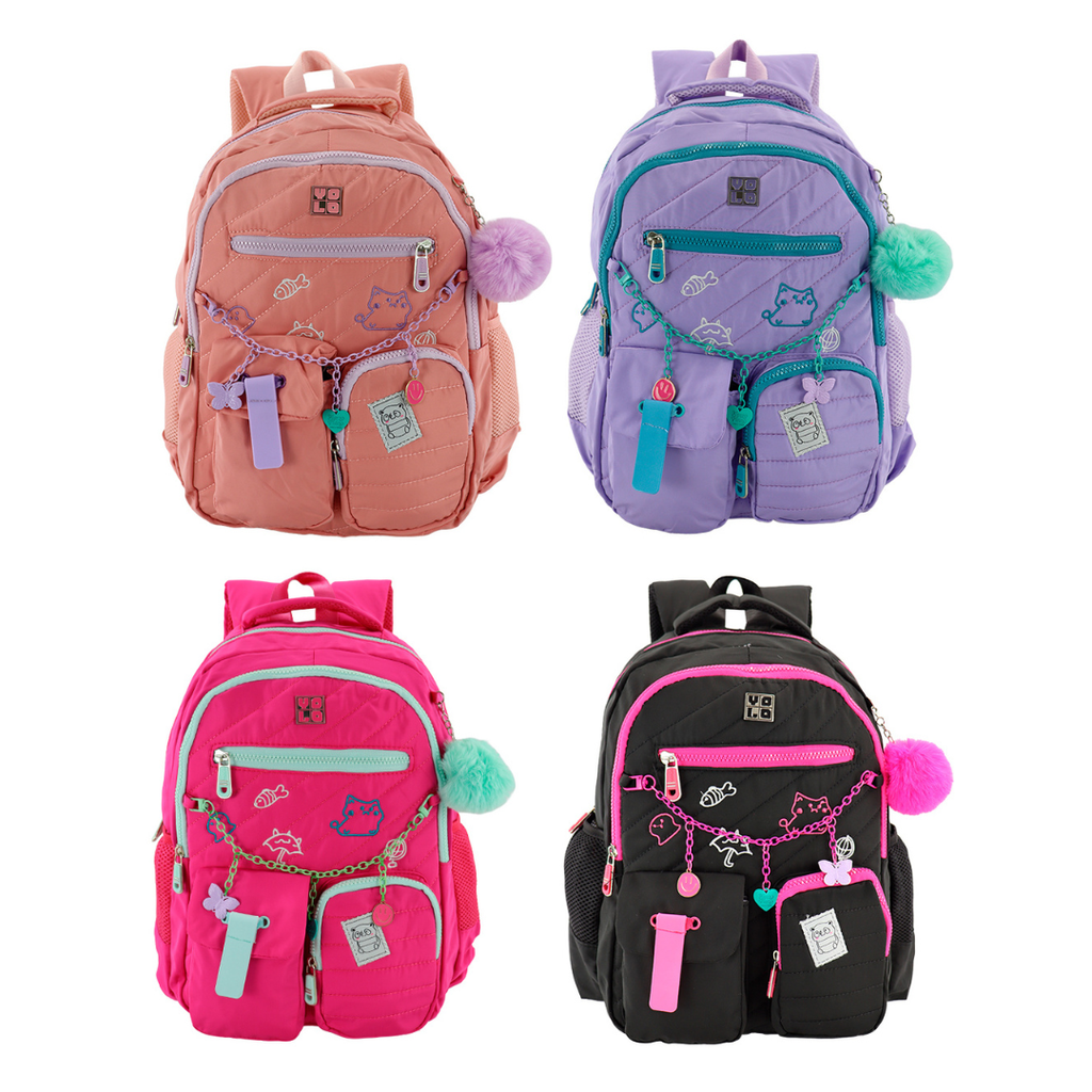 BOLSO CON POMPOM