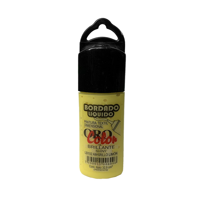 BORDADO LIQUIDO BRILLANTE AMARILLO LIMON 32,5ML