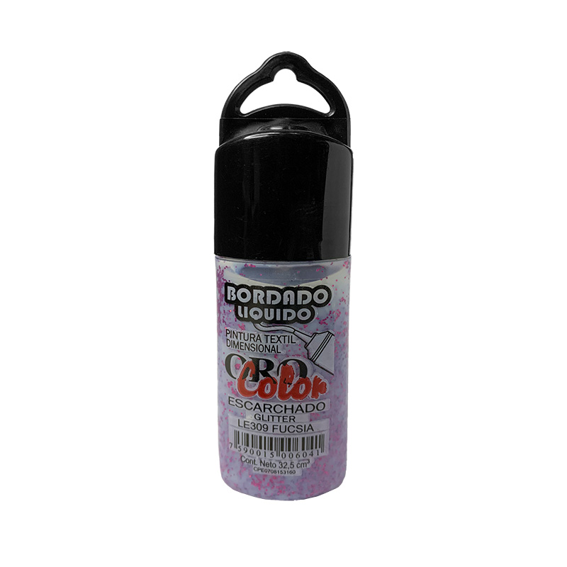 BORDADO LIQUIDO ESCARCHADO FUCSIA 32,5ML