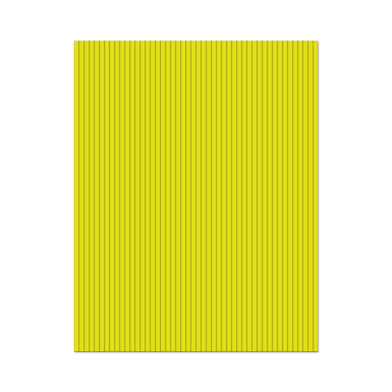 CARTULINA ONDA MICROCOLOR AMARILLO BANDERA 161GR 50x70CM