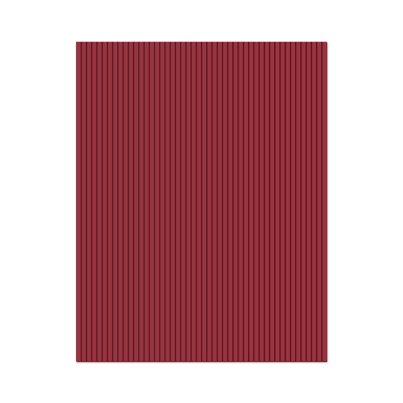 CARTULINA ONDA MICROCOLOR ROJO BANDERA 161GR 50x70CM