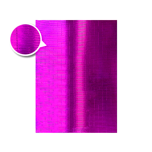 CARTULINA ONDA MICROMETALIZADA FUCSIA 275GR 50x70CM