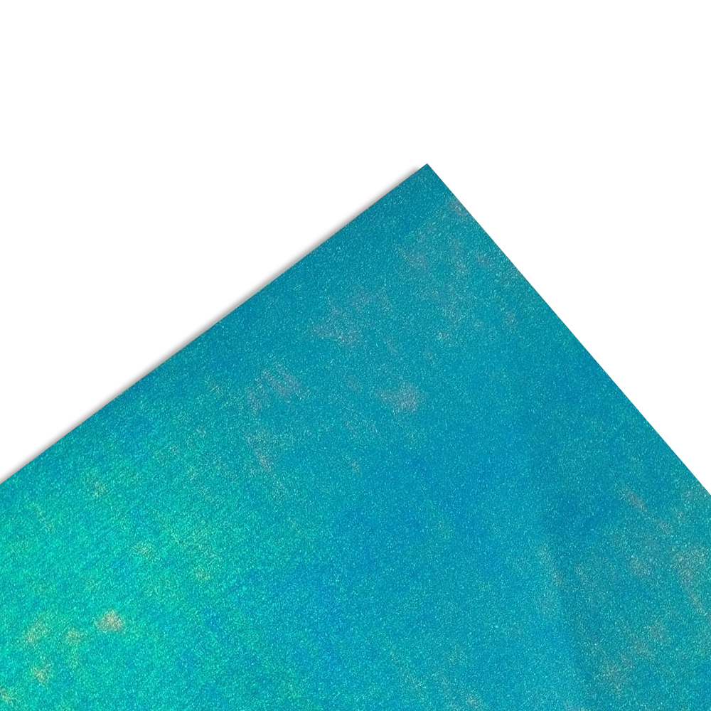 CARTULINA IRIDISCENTE PERLADA SEDA AZUL 300G - 50x70CM