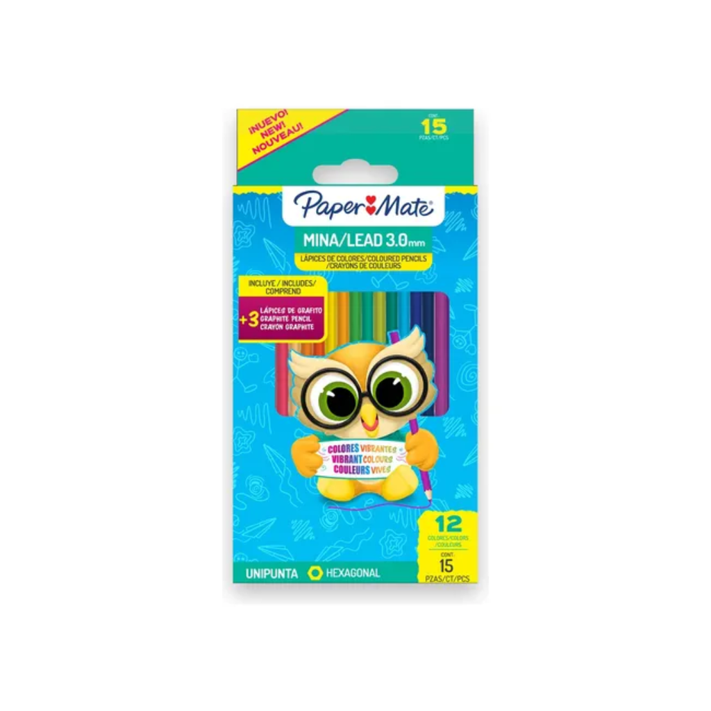 COLORES PAPERMATE x12 PZS