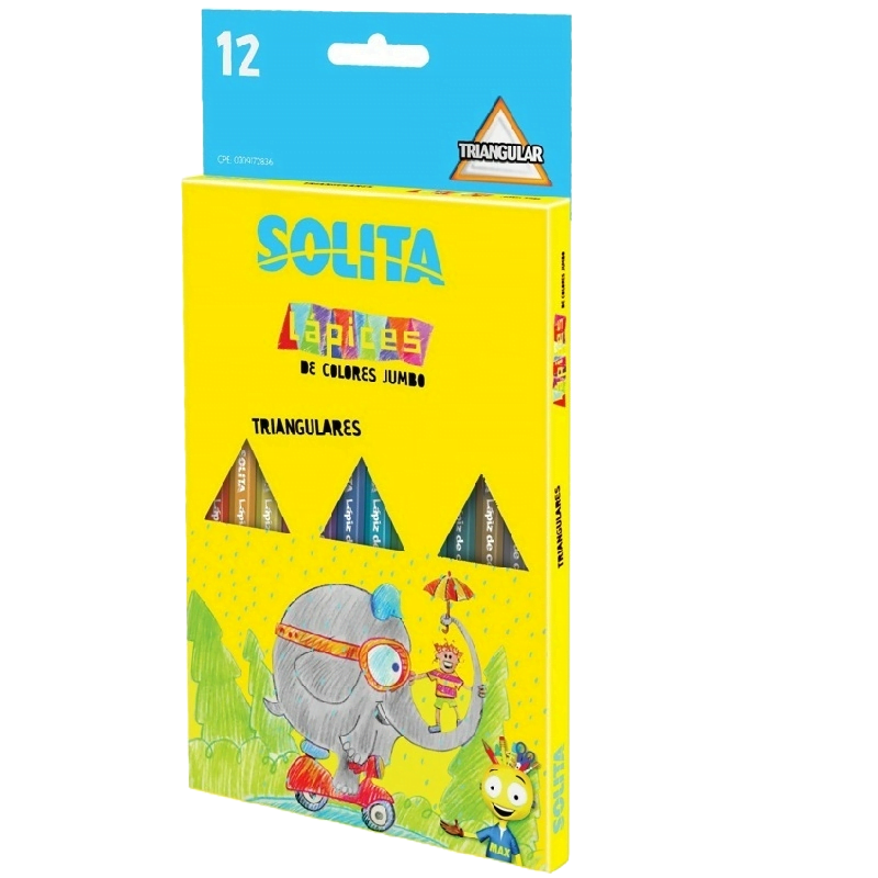 COLORES TRIANGULARES X12