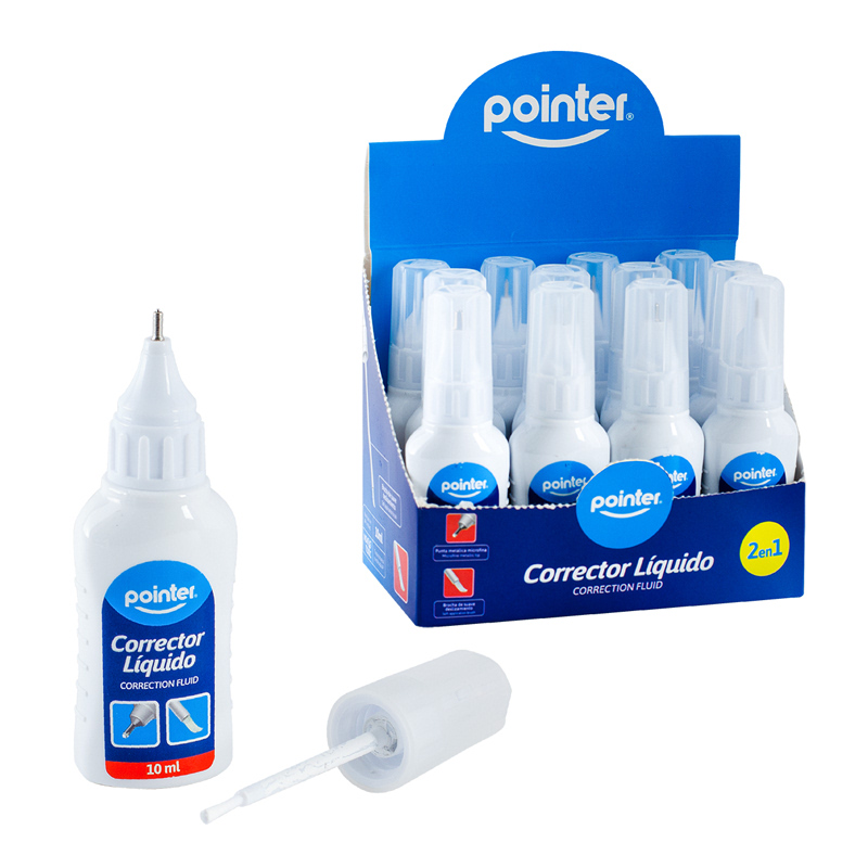 CORRECTOR LIQUIDO 2 EN 1 - 10ML