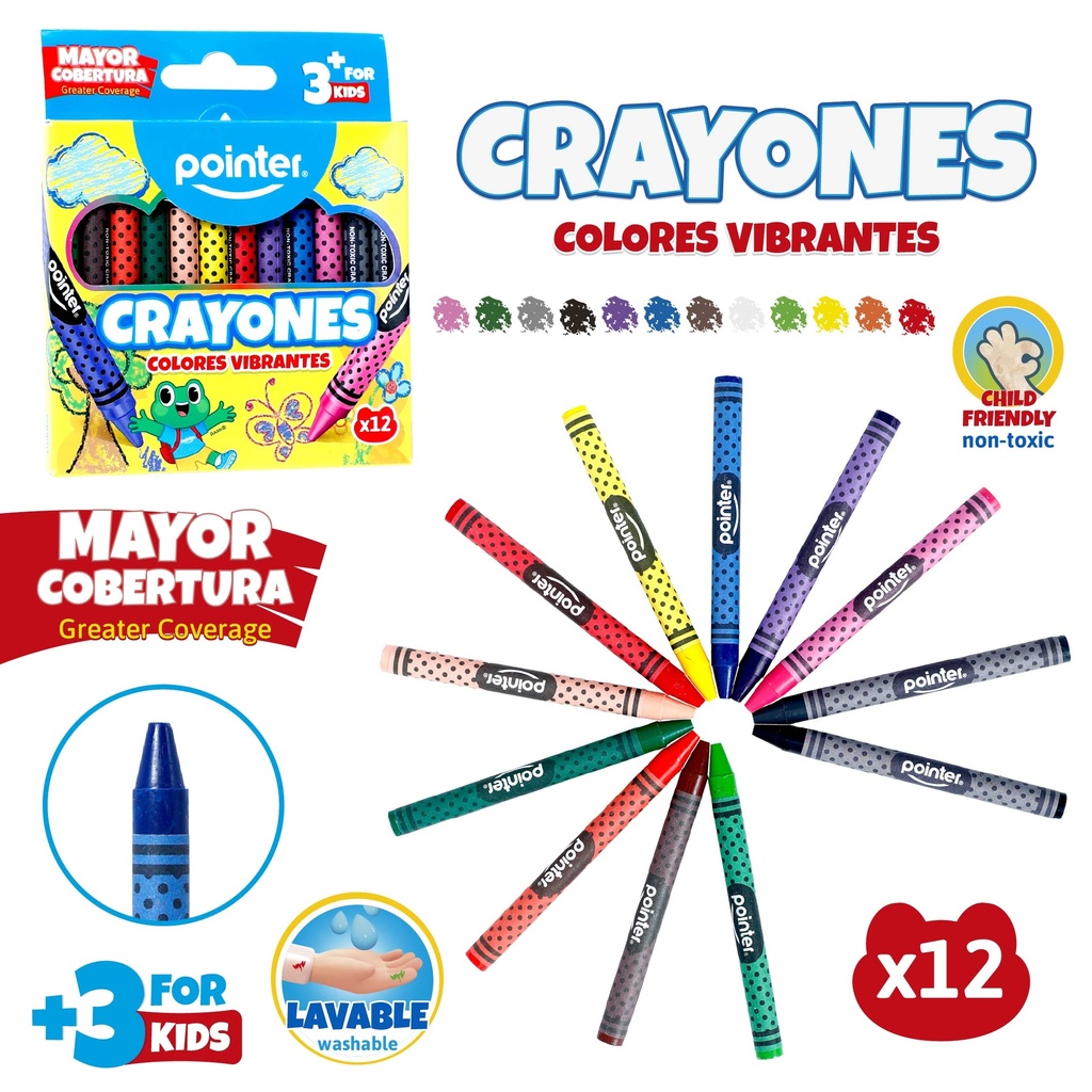 CRAYONES PARA NIÑOS
