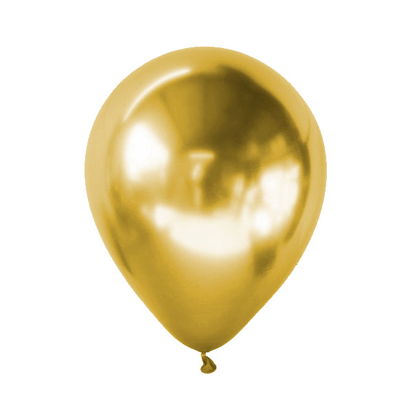 GLOBOS DE 12" DORADO x15PZS