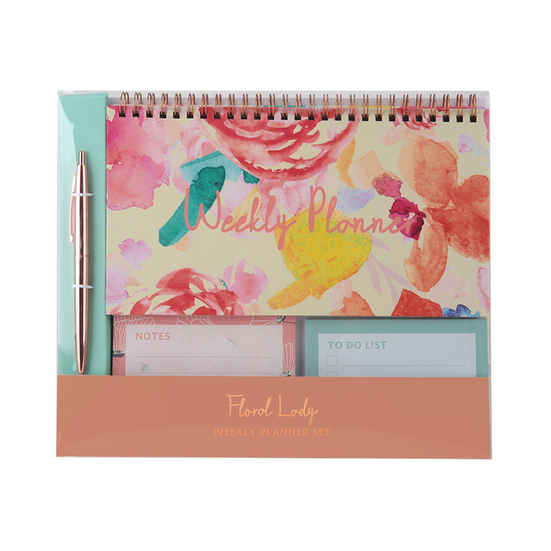 AGENDA SEMANAL CON BOLIGRAFO