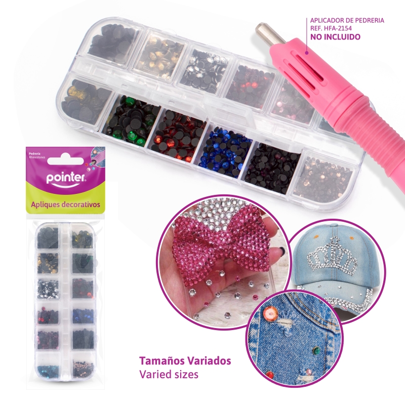 APLIQUES DECORATIVOS (PEDRERIA)