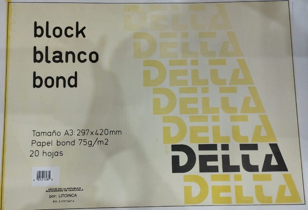 BLOCK BLANCO BOND A3