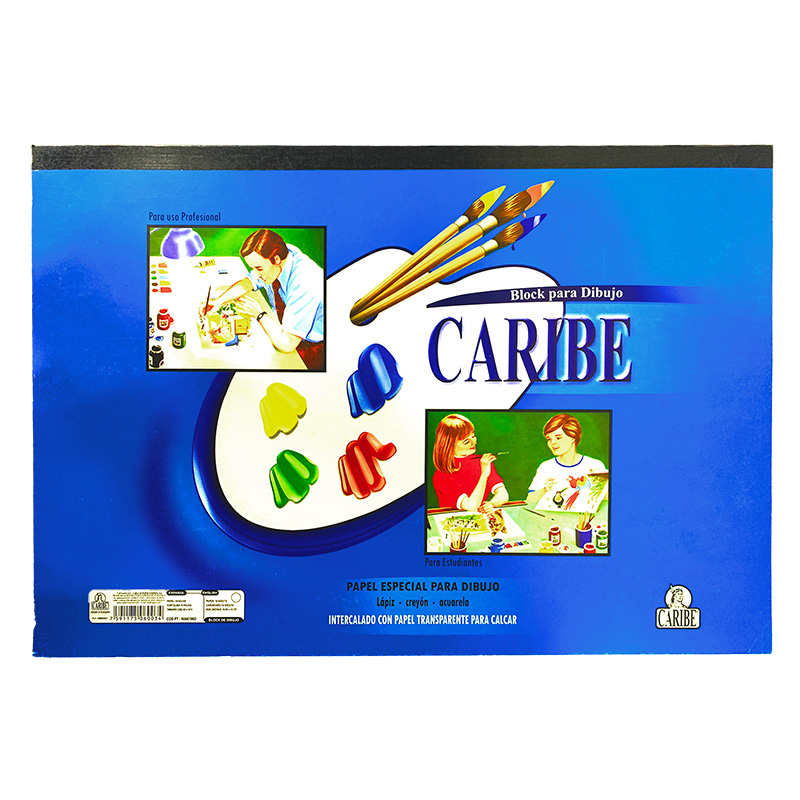 BLOCK DE DIBUJO ENCOLADO GRANDE - 48x32,5CM