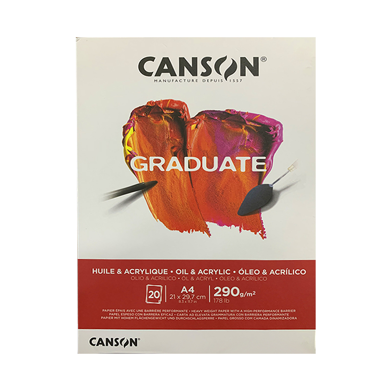 BLOCK DE OLEO & ACRILICO A4