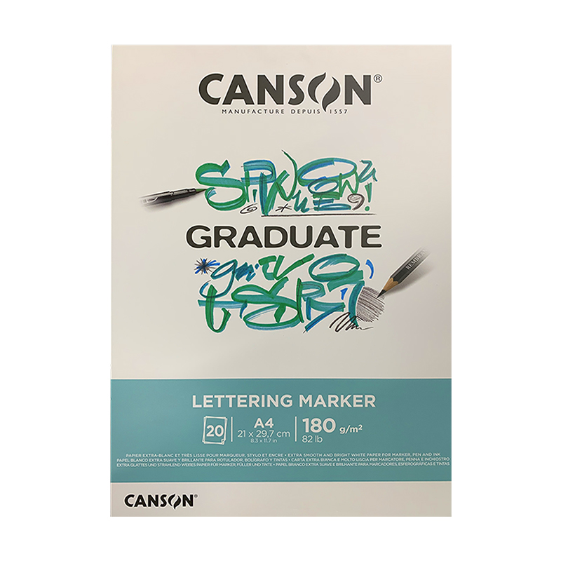 BLOCK LETTERING A4 21X29,7CM