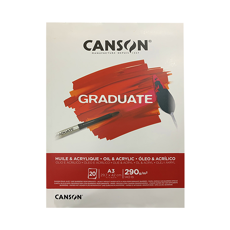 BLOCK OLEO&ACRILICO 29.7X42CM