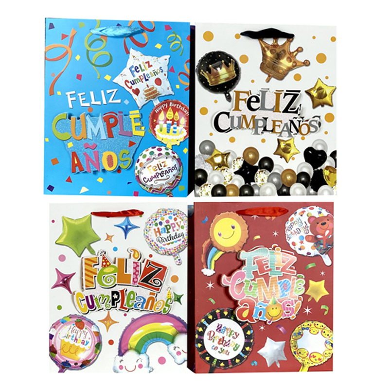 BOLSA DE REGALO (FELIZ CUMPLEAÑOS) S 