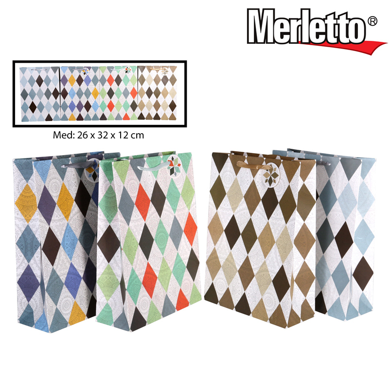 BOLSA DE REGALO (ROMBOS) S