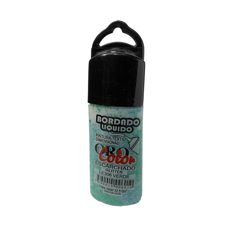 BORDADO LIQUIDO ESCARCHADO VERDE 32,5ML
