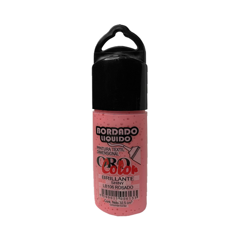 BORDADO LIQUIDO BRILLANTE ROSADO 32,5ML