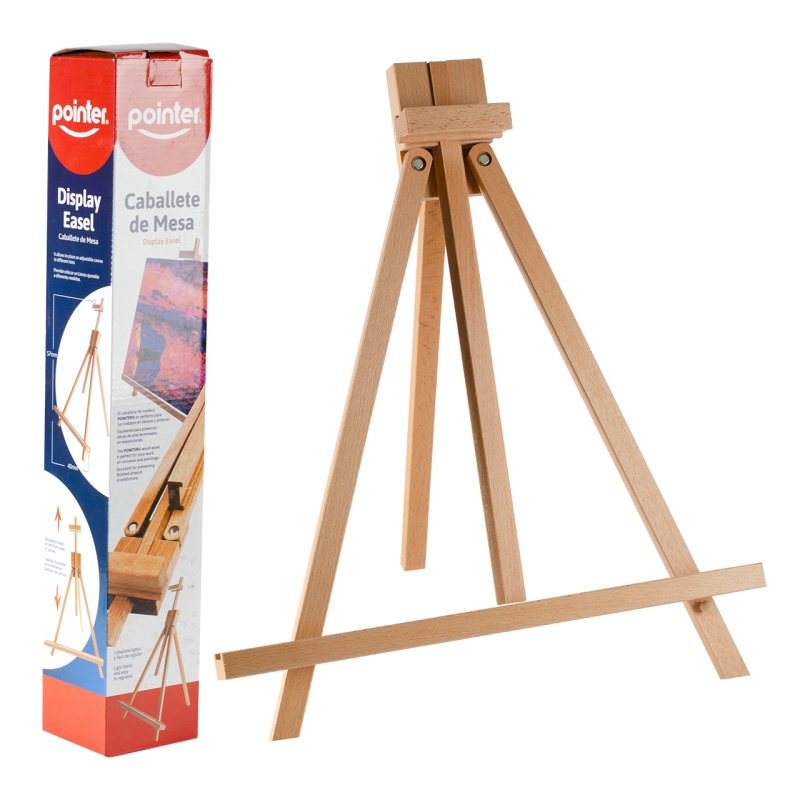 CABALLETE DE MADERA PARA ESCRITORIO - 57x40Cm