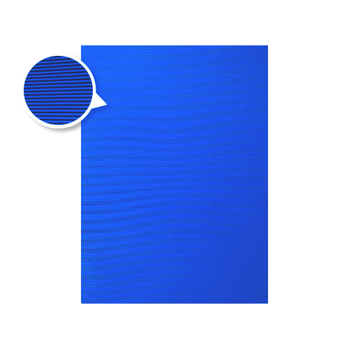 CARTULINA CORRUGADA - AZUL MARINO (50x70CM)