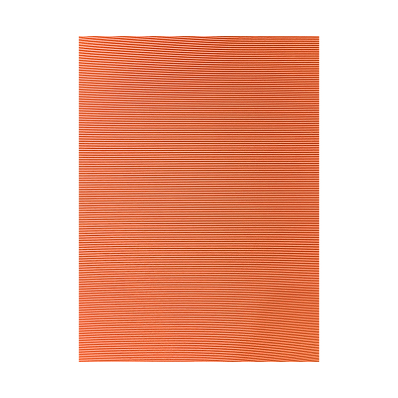 CARTULINA CORRUGADA NARANJA 