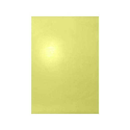 CARTULINA DOBLE FAZ BICOLOR AMARILLO PASTEL 50x70CM