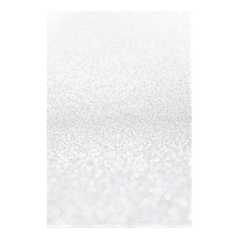CARTULINA ESCARCHADA RIGID-GLITTER BLANCO NÁCAR 360GR 50x70CM