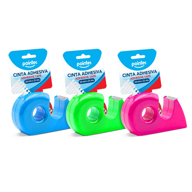 CINTA ADHESIVA CON DISPENSADOR (TAPE)