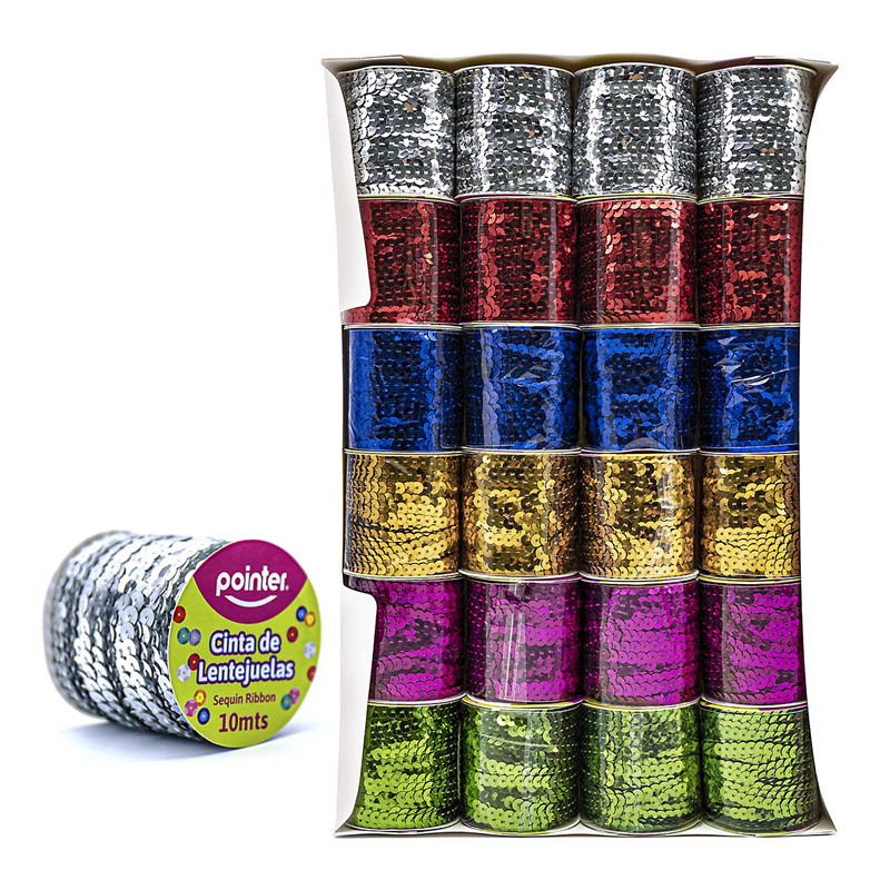 CINTA DE LENTEJUELAS 