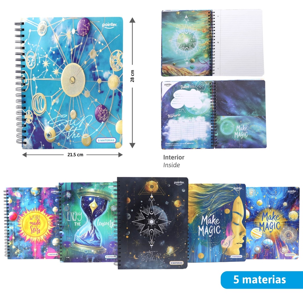CUADERNO 5 MATERIAS