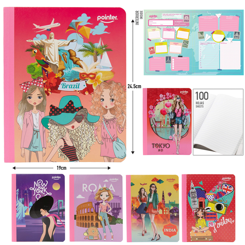 CUADERNO COSIDO RAYA ANCHA