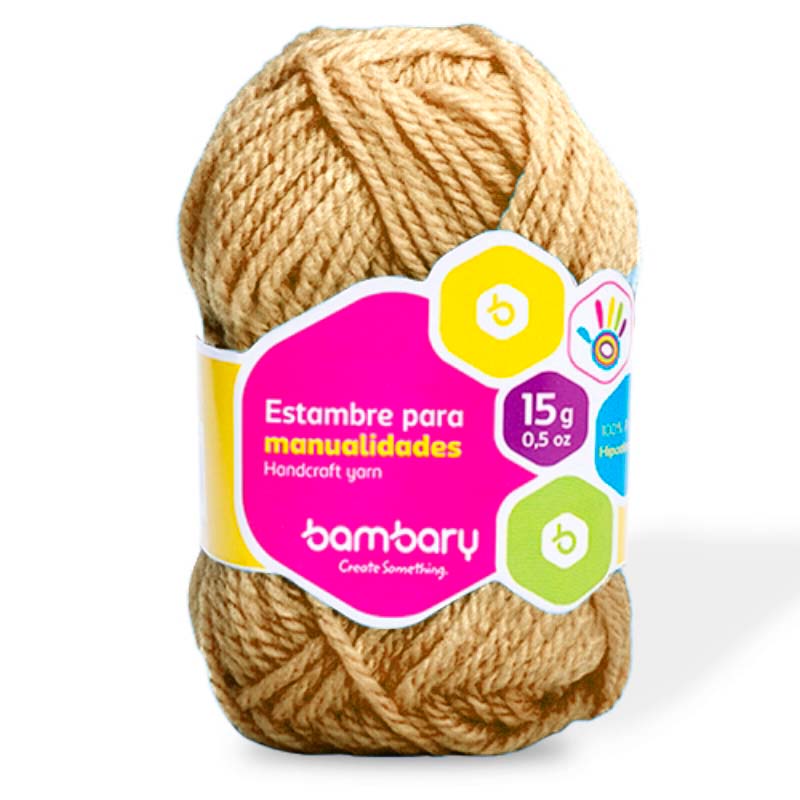 ESTAMBRE PARA MANUALIDADES KAKI - 15G