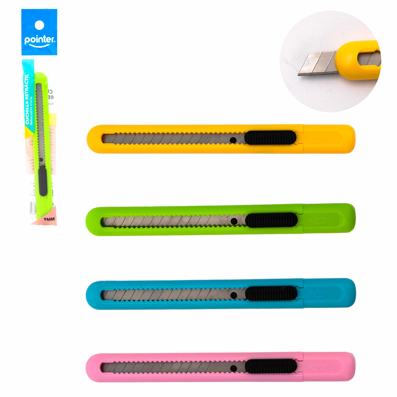 CUCHILLA RETRACTIL 9MM