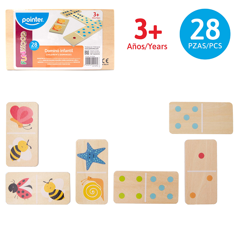 DOMINO INFANTIL - 28PZAS