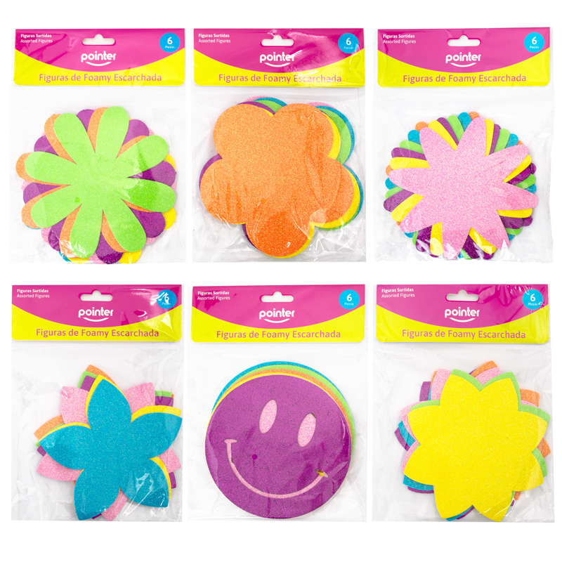 FIGURA DE FOAMY ADHESIVAS (FLORES)