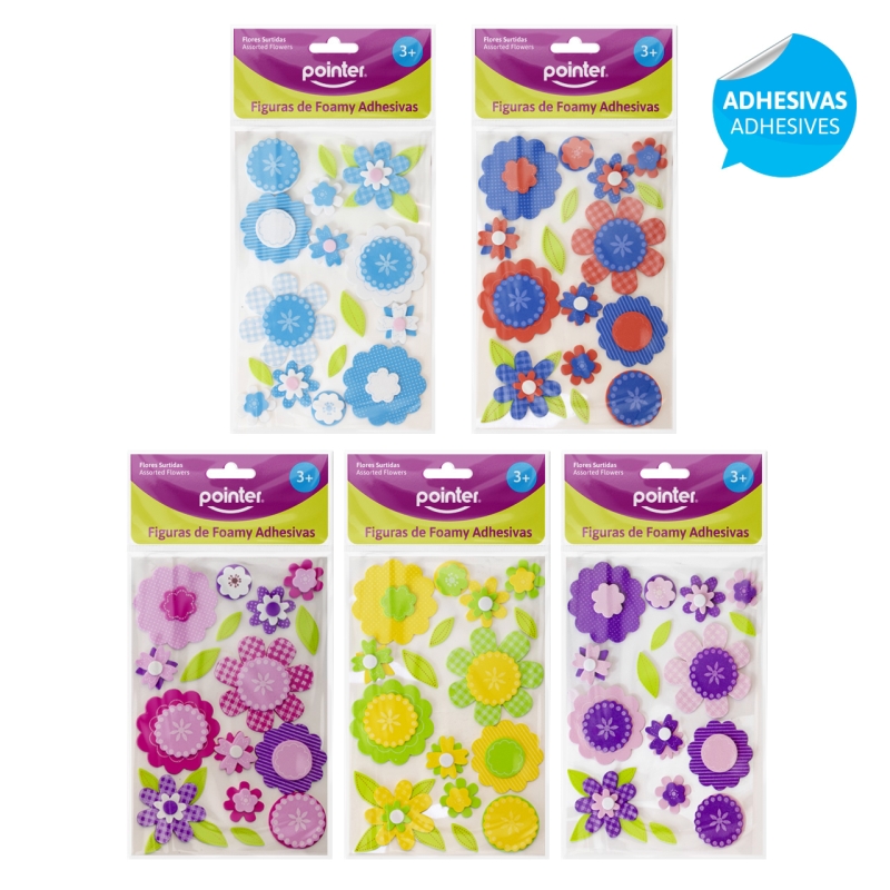 FIGURAS DE FOAMI ADHESIVAS