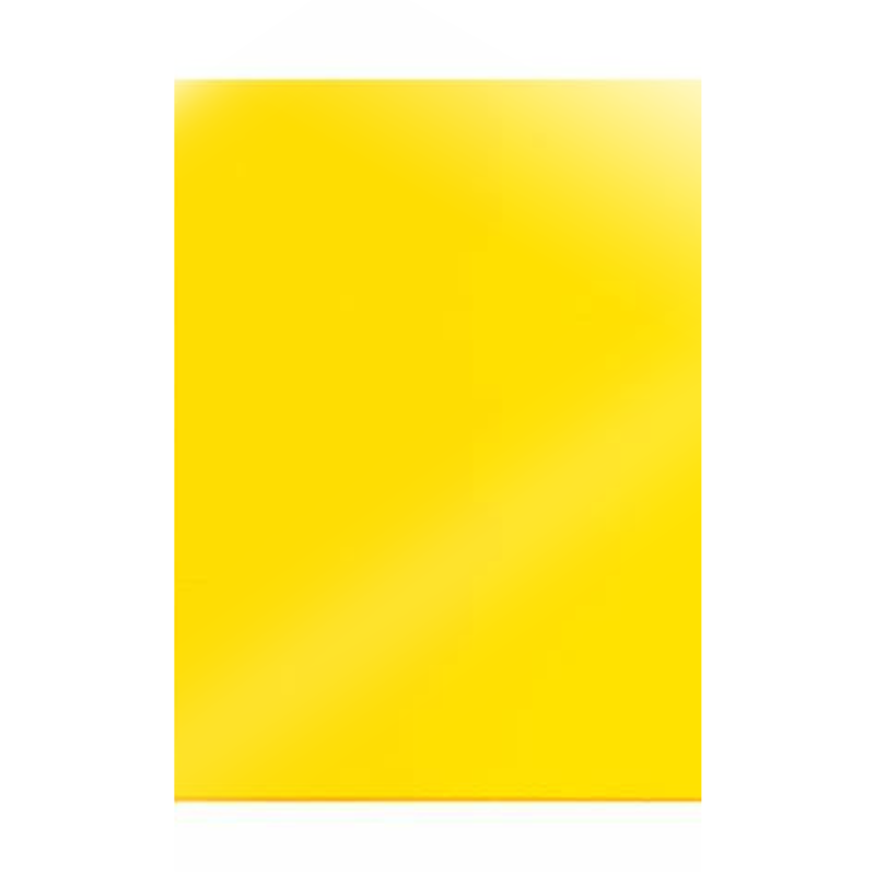FOAMI LISO AMARILLO BANDERA CARTA (20X30CM)