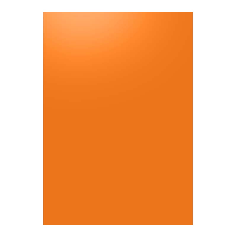FOAMI LISO NARANJA MEDIO CARTA (20X30CM)