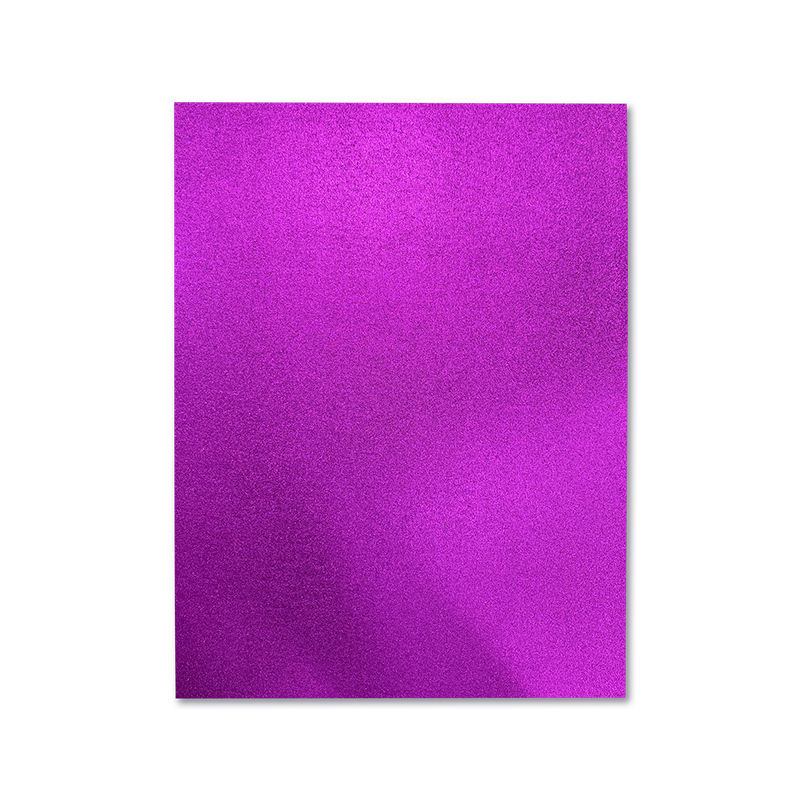 FOAMY ESTAMPADO METALIZADO VIOLETA KUMZITA - DOBLECARTA 30x40CM