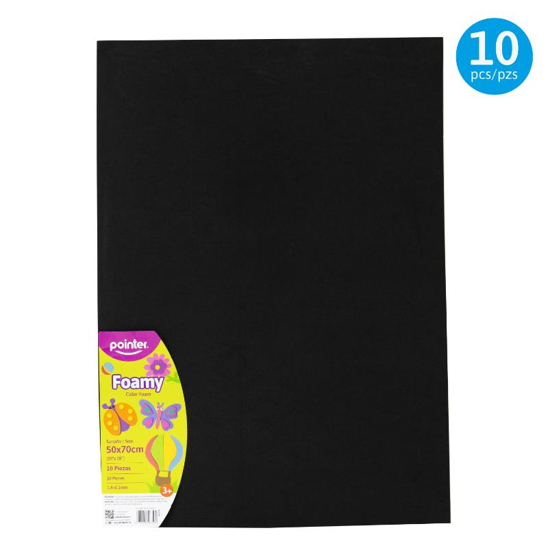 FOAMY LISO NEGRO MEDIO - (50x70CM)