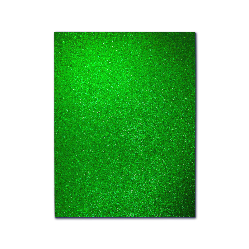 FOAMY ESCARCHADO VERDE CARTA - 20x30CM