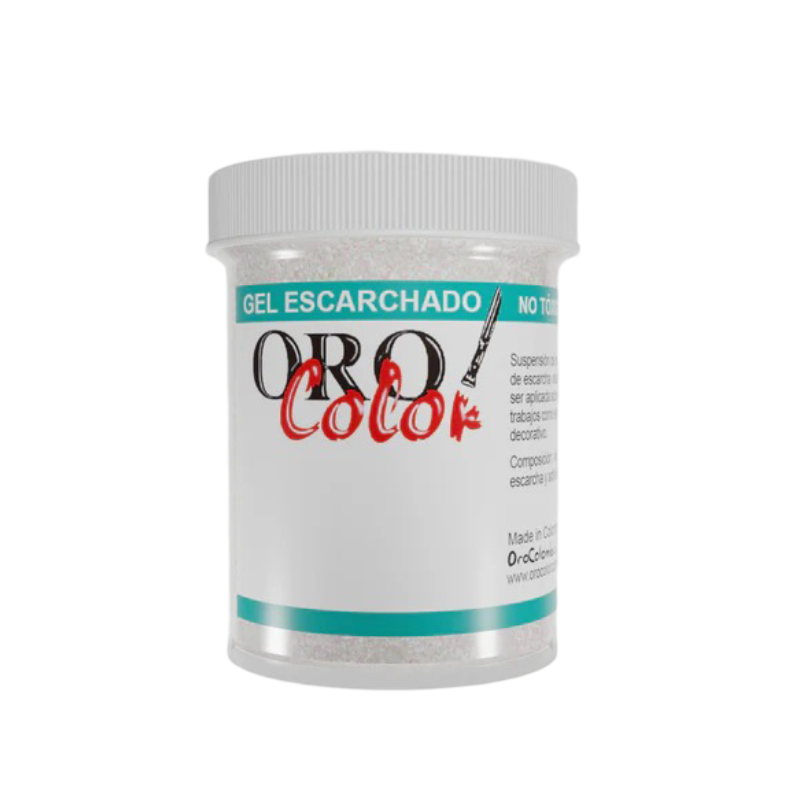 GEL ESCARCHADO NACAR 60CM
