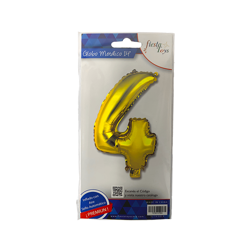 GLOBO METALICO 14" N 4 