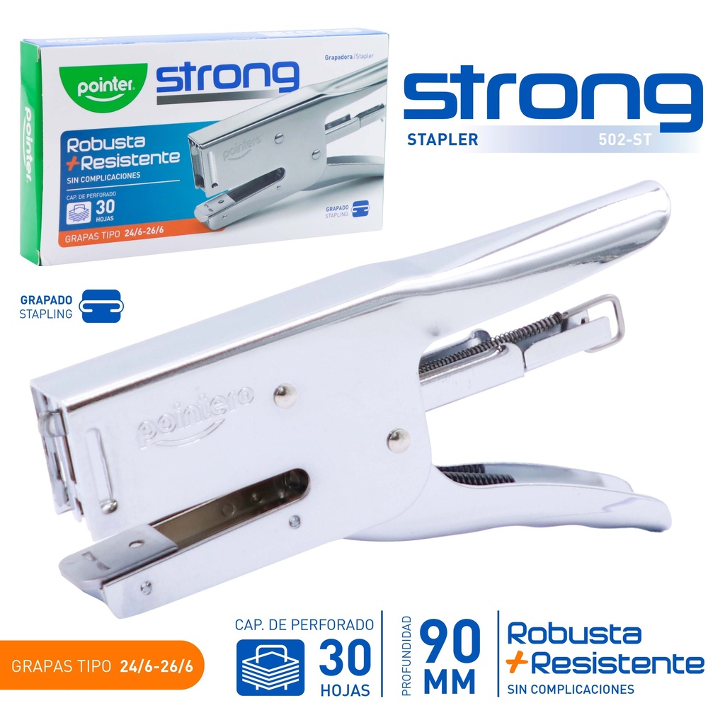 GRAPADORA DE PINZA METALICA