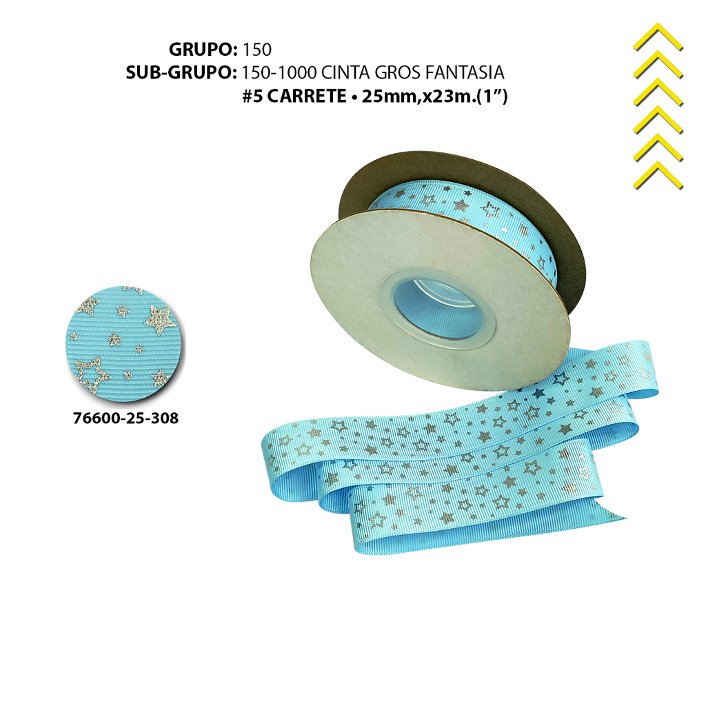 GRO #5 FANTASIA ESTRELLAS CELESTE 