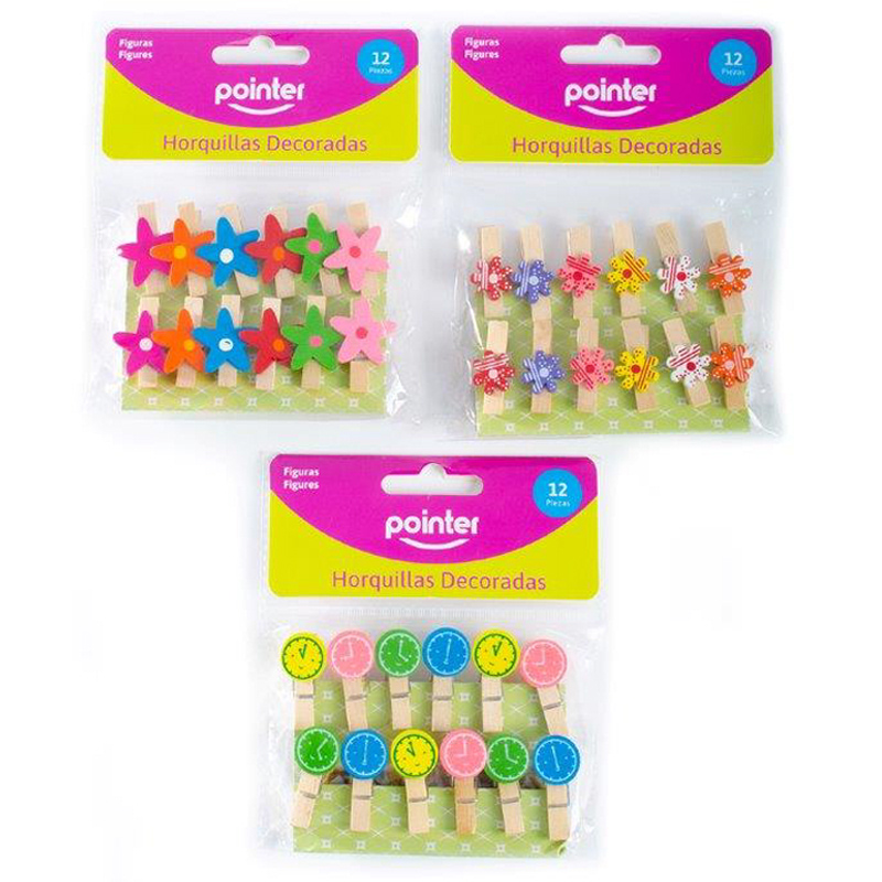 HORQUILLAS DECORADAS - x12PZAS