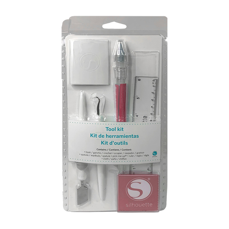 KIT DE HERRAMIENTAS SILHOUETTE ROSADO
