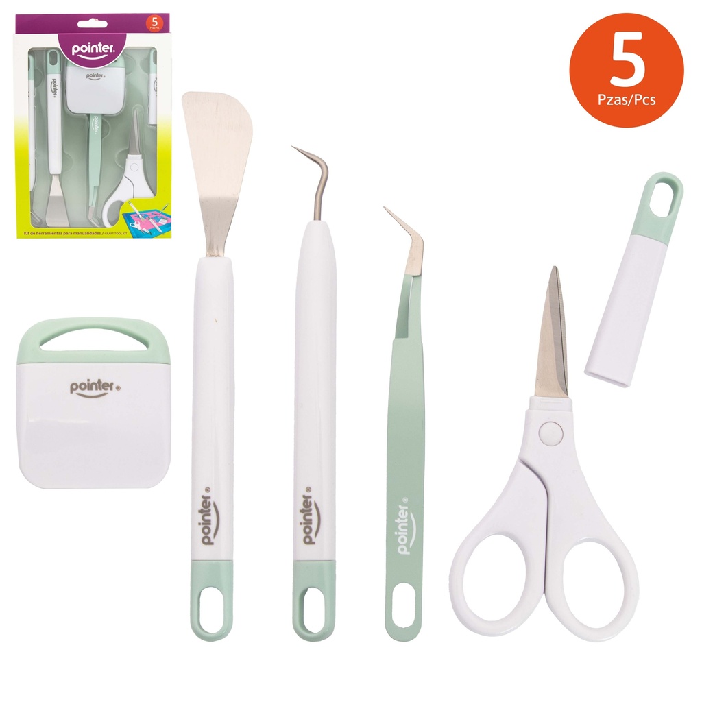 KIT HERRAMIENTAS DE PRECISION x 5 PZAS.